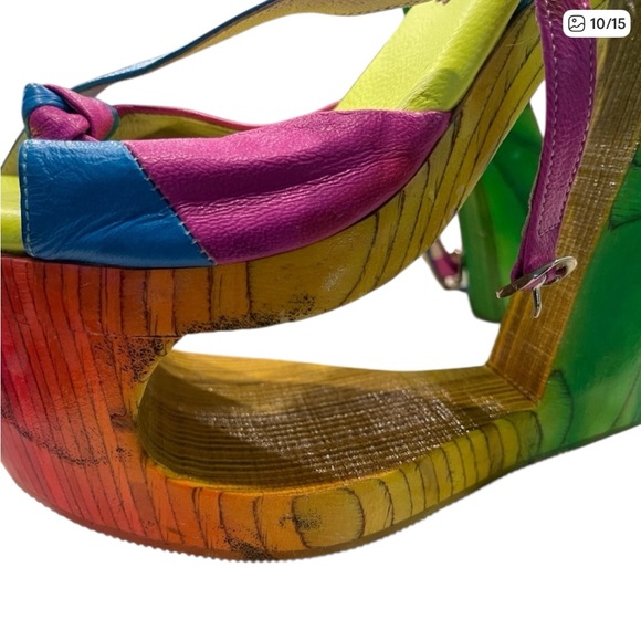 Steve Madden Multicolor Wedges - Picture 7 of 7